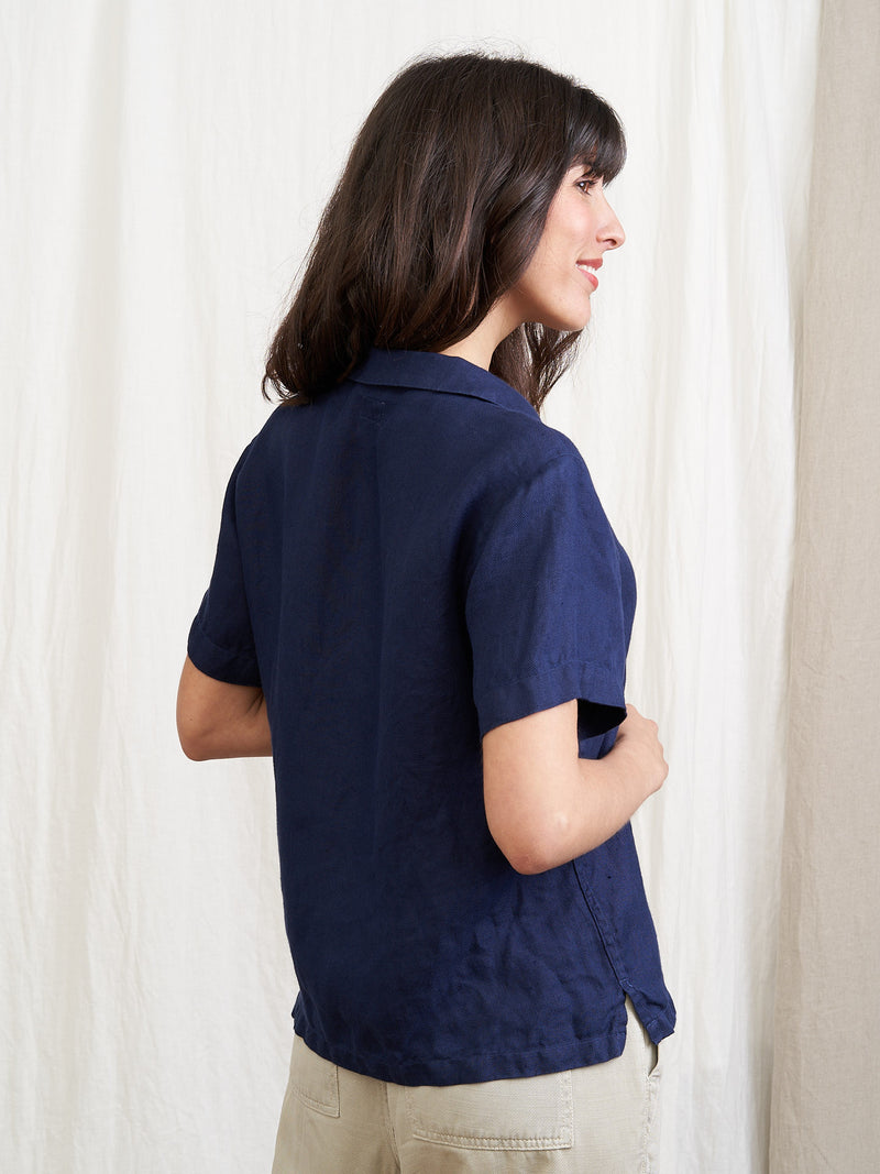 La Chemise SUNNY - Navy Twill - Kipluzet